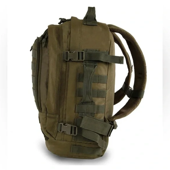 Highland Tactical Rumble Backpack - NWOT - Dark Green/Olive Drab - Picture 4 of 6